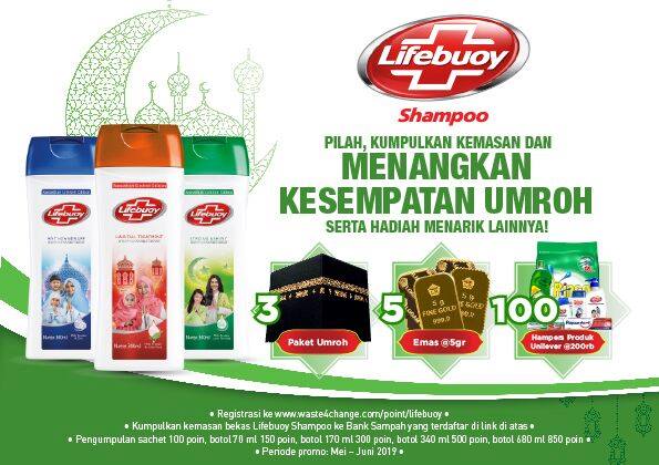 Lifebuoy Shampoo Berhadiah Umroh Emas Dan Hampers Produk Unilever Info Kuis Berhadiah 5264